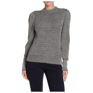 Free Press Plaited Puff Sleeve Sweater XL